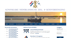 Desktop Screenshot of knzrv.nl