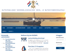 Tablet Screenshot of knzrv.nl